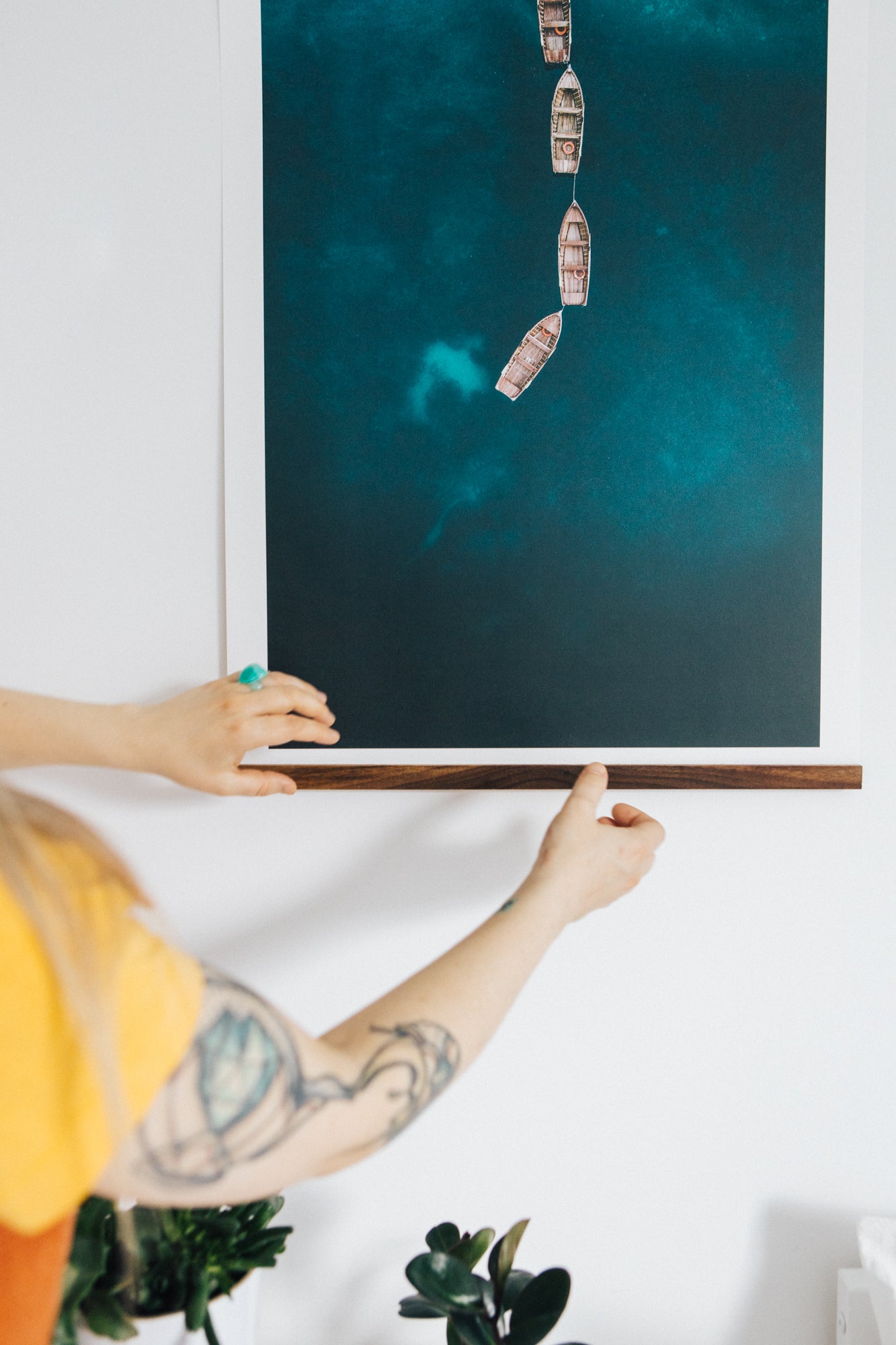 Poster - Small boats