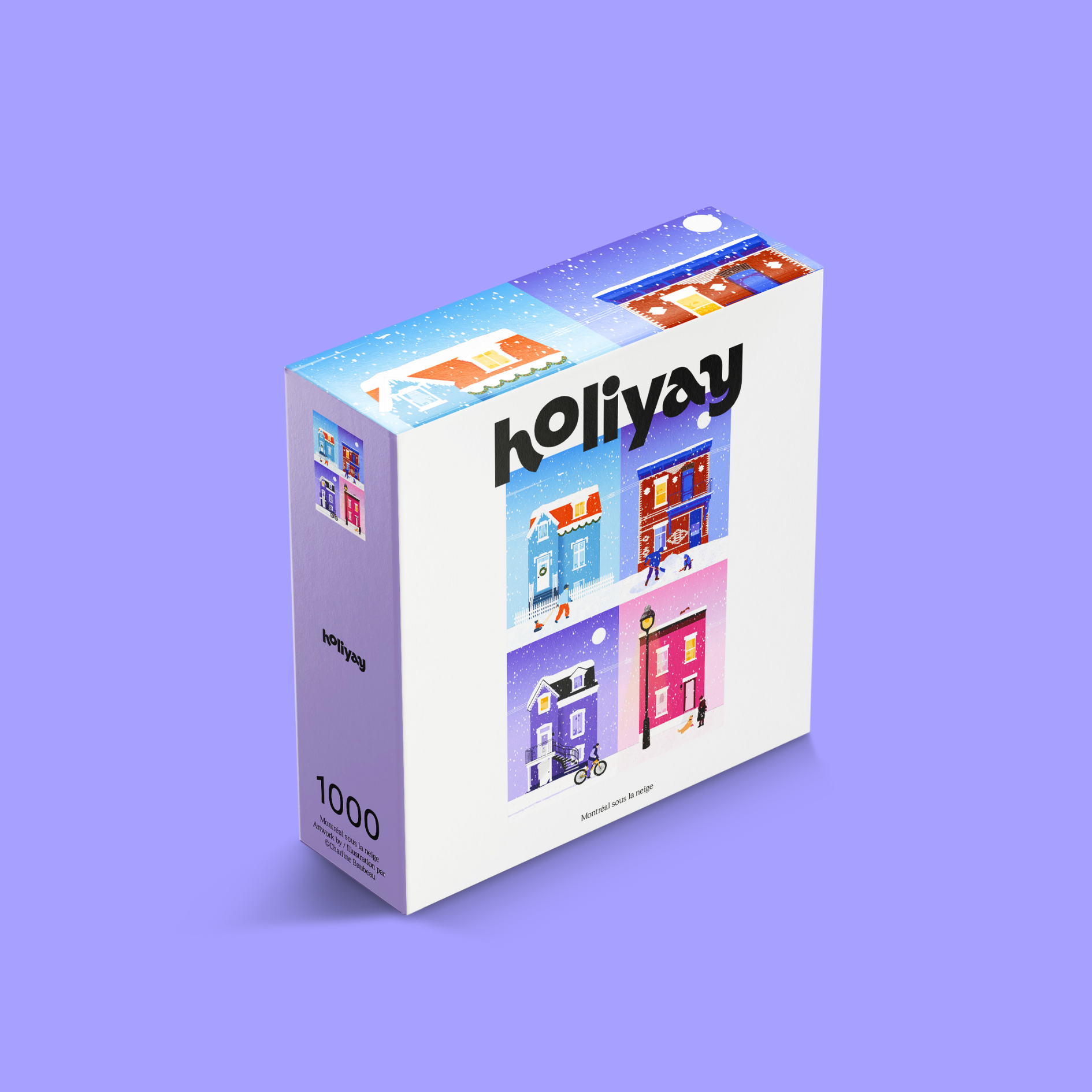 Holiyay puzzles - Montréal sous la neige